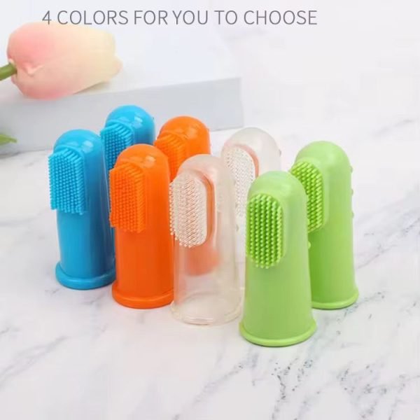 Cepillo de dientes dedos