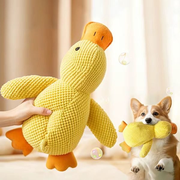 Peluche Pato para Perros con Sonido