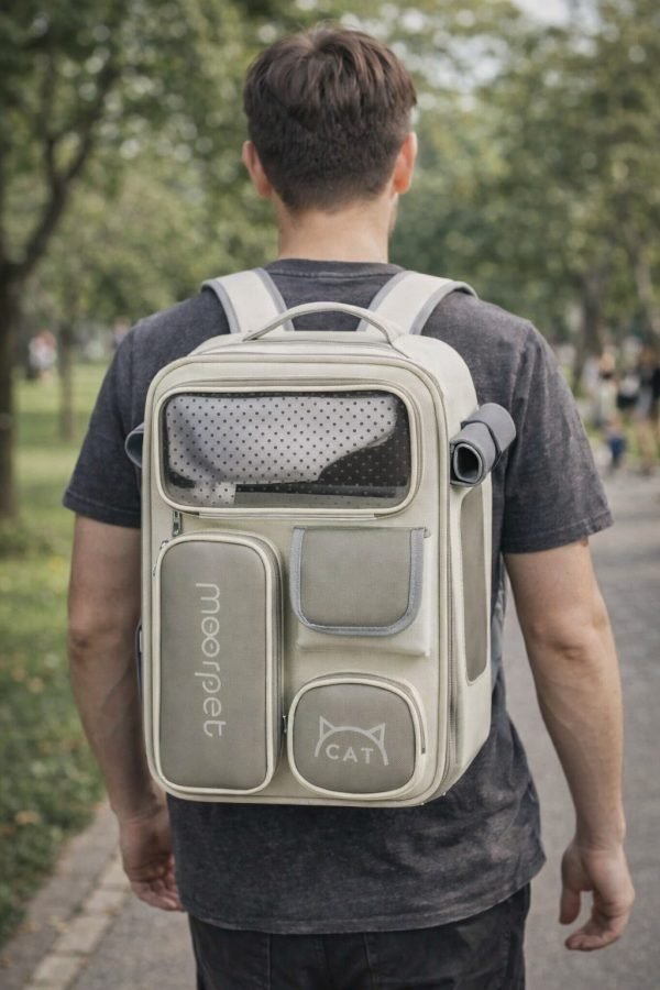 Bolso Transportador Cat para Gato – Gris