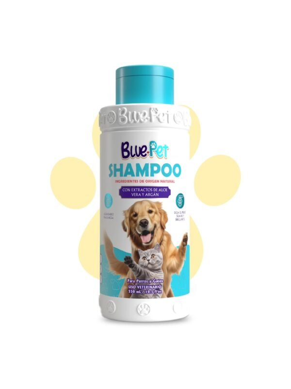 Shampoo para mascotas Blue Pet x 550 ml